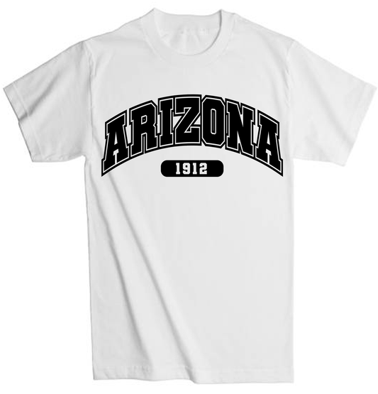 Arizona Hometown Tees – Est. 1912: Desert Vibes & State Pride