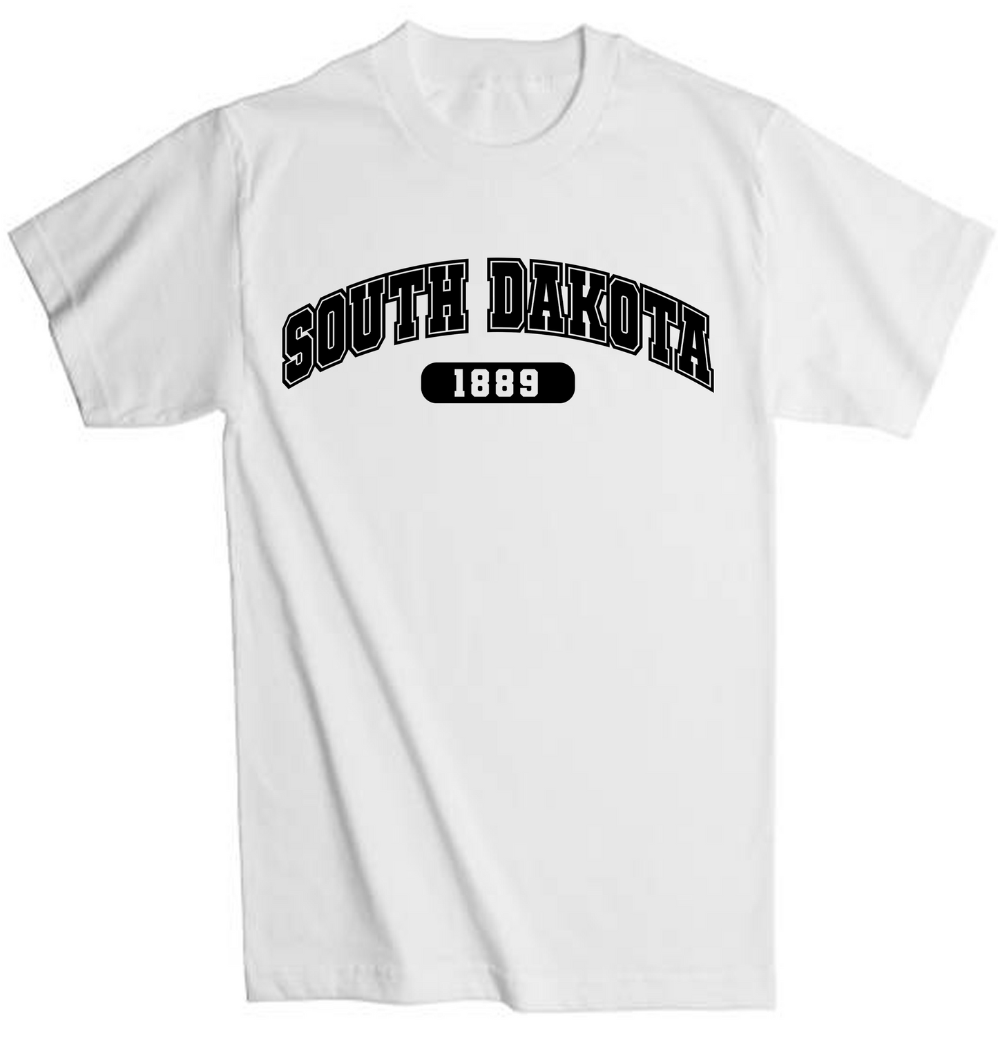 South Dakota T-Shirts – Est. 1889: Mount Rushmore State Style