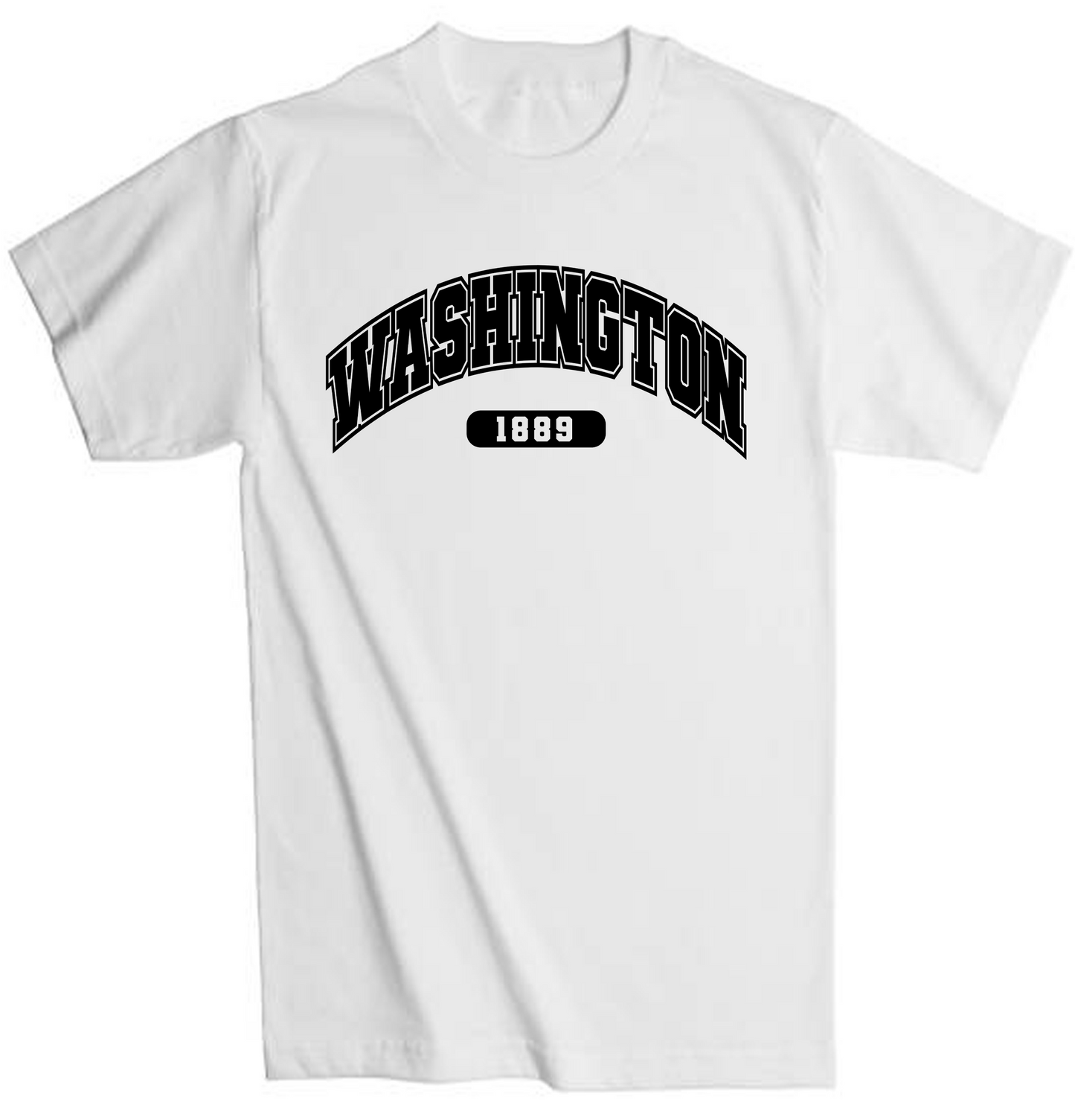 Washington Tees – Est. 1889: Evergreen State Style T-shirt