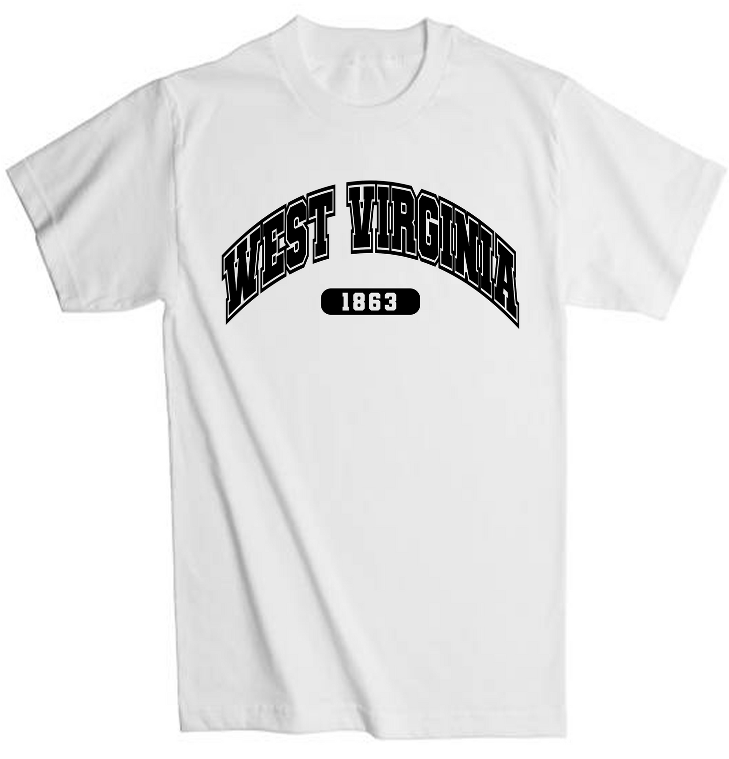 West Virginia Statewear – Est. 1863: Mountain State T-shirt