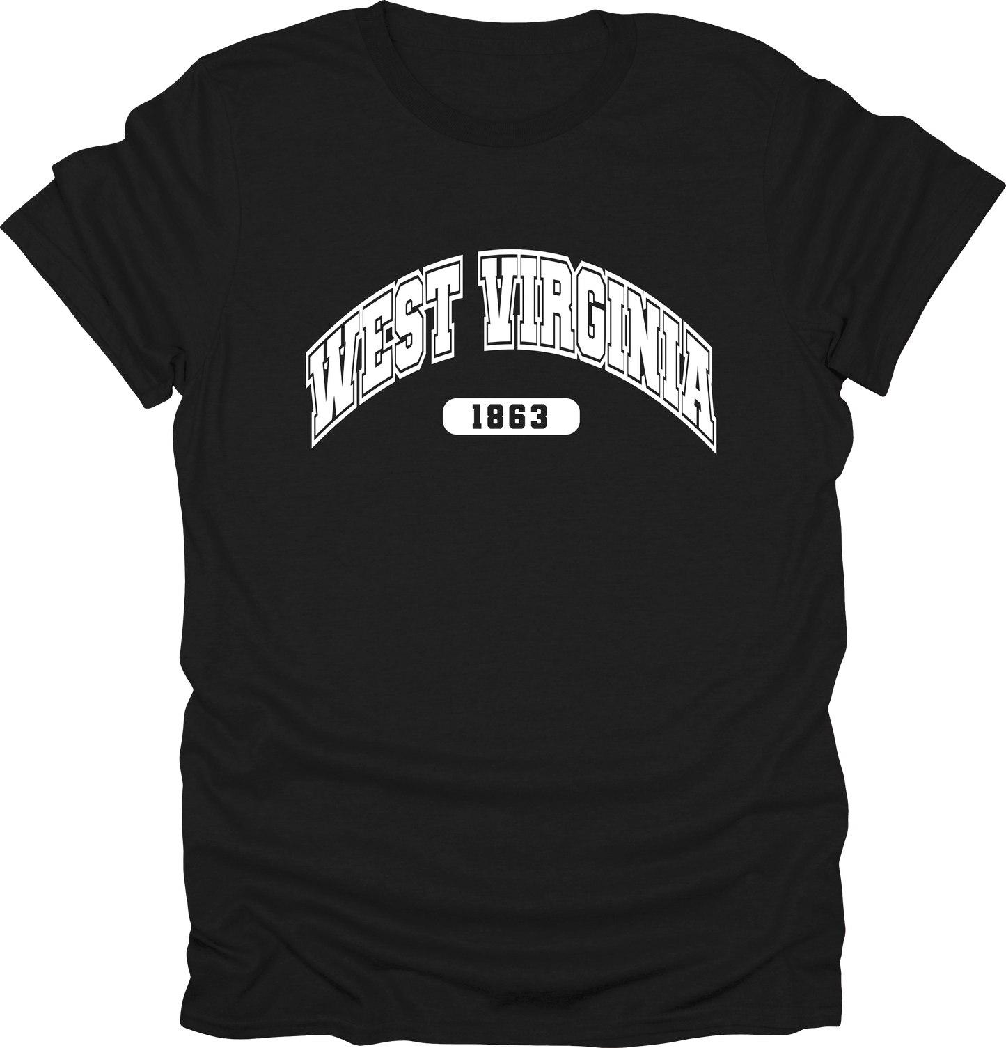 West Virginia Statewear – Est. 1863: Mountain State T-shirt