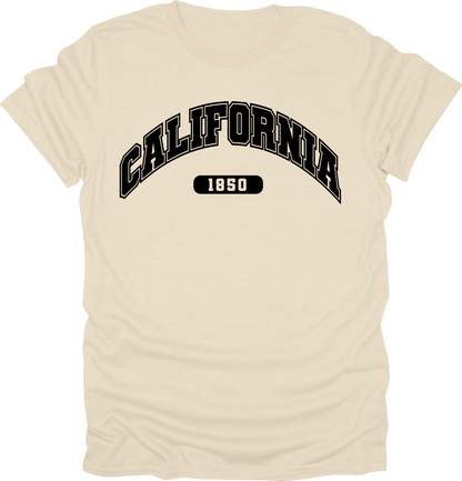 California State Tees – Est. 1850: Golden State Style