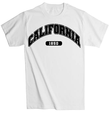 California State Tees – Est. 1850: Golden State Style