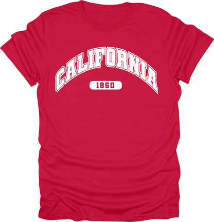 California State Tees – Est. 1850: Golden State Style