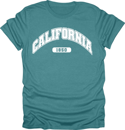 California State Tees – Est. 1850: Golden State Style