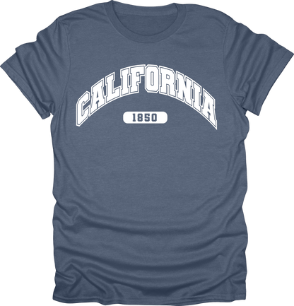 California State Tees – Est. 1850: Golden State Style