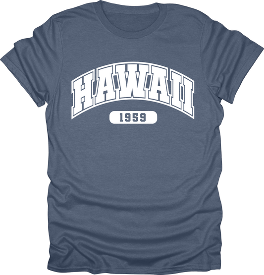 Hawaii Tees – Est. 1959: Aloha Spirit in Every Stitch