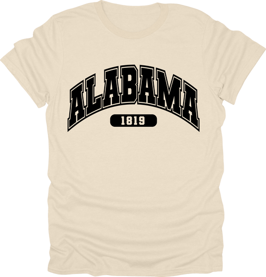 Alabama State T-Shirts – Est. 1819: Celebrate Your Southern Roots