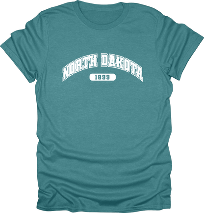 North Dakota T-Shirts – Est. 1889: Peace Garden State Style