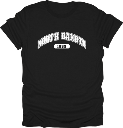 North Dakota T-Shirts – Est. 1889: Peace Garden State Style