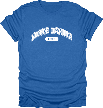 North Dakota T-Shirts – Est. 1889: Peace Garden State Style