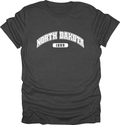 North Dakota T-Shirts – Est. 1889: Peace Garden State Style