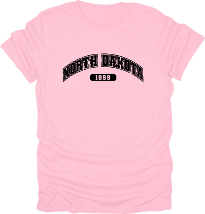 North Dakota T-Shirts – Est. 1889: Peace Garden State Style