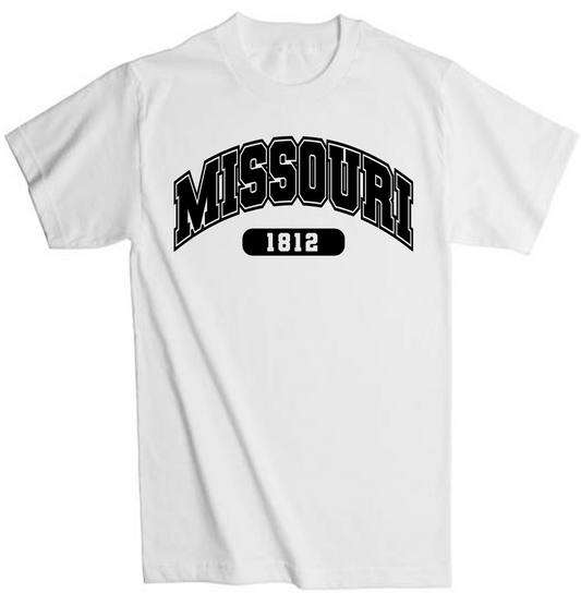 Missouri State T-Shirts – Est. 1821: Show-Me State Style T-shirt