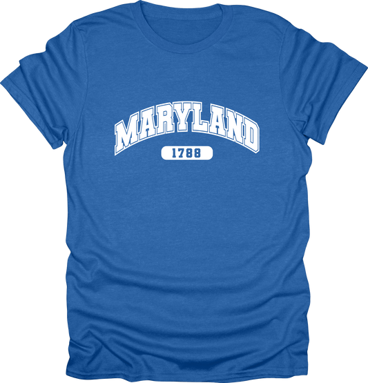 Maryland Tees – Est. 1788: Old Line State T-shirt